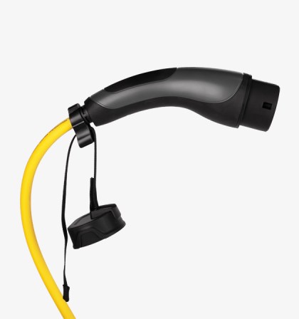 5 Metre Type 2 Coiled EV Charging Cable – 32A  22kW