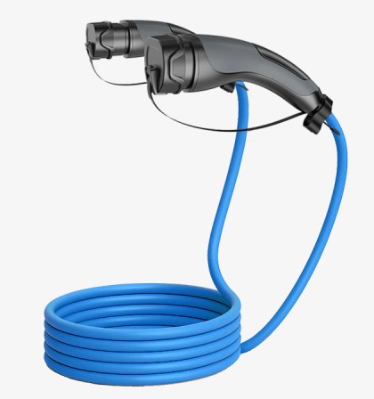 Grey Type 2 1Phase EV Charging Cable – 32A 7kW