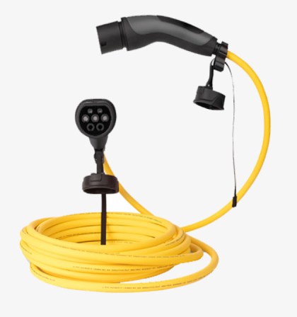 3 Metre Type 2 3Phase EV Charging Cable – 32A 22kW