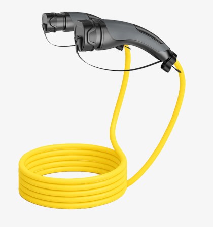 3 Metre Type 2 3Phase EV Charging Cable – 32A 22kW