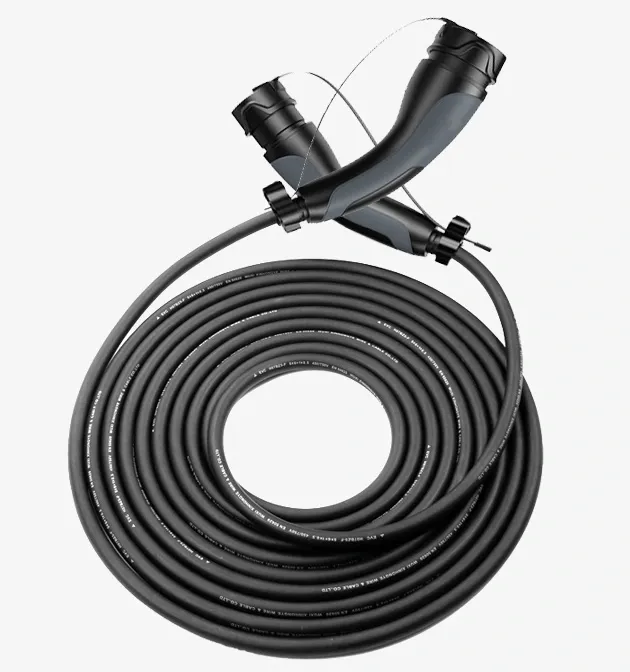 Type 2 EV Charging Cable – 32A 7.6kW - Black