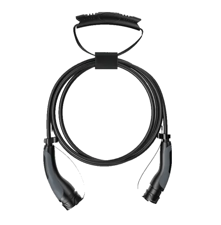  Type 2 EV Charging Cable – 32A 7.6kW - Black