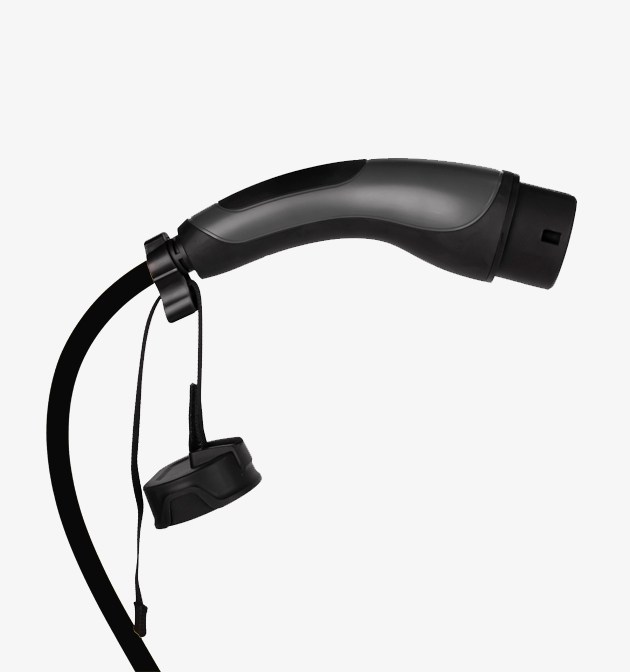 10 Metre Type 2 Coiled EV Charging Cable